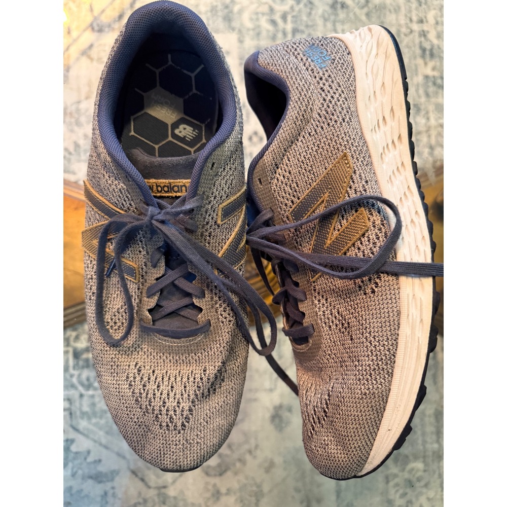 New Balance Fresh Foam Arishi MARISRP1 Mens 12 4E Wide Gray Blue Running Shoes